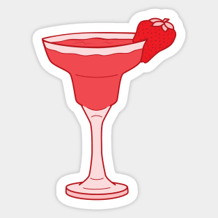 Strawberry Margarita Sticker